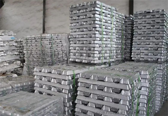 Paduan Aluminium Kemurnian Tinggi Ingot Zinc Metal 98,5% Magnesium
