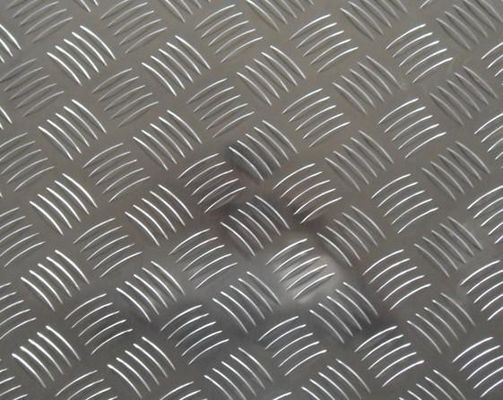 Diamond Pebble Embossed Aluminium Sheet Panels .063" .090" Lembaran Aluminium Diperiksa